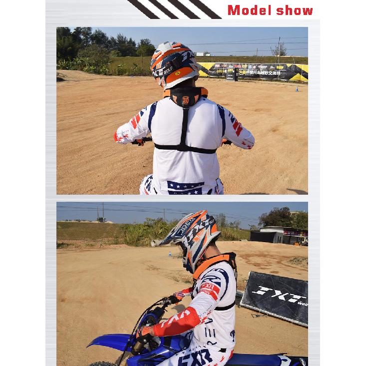JXT-WOLF Neck Protection Neck Brace Motocross Helmet Guard Motorcycle Neck Protector