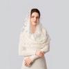 Functional Polyester Scarf Serves As Hair Band Neck Cover Or Mask Portable For Travel Elegant Use Comfortable Fabric