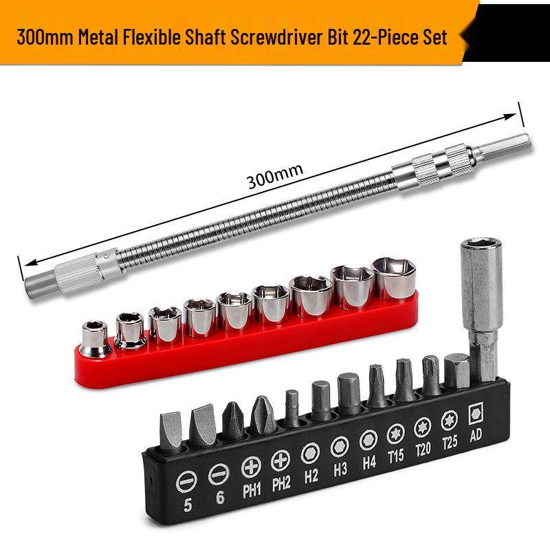Universal Flexible Socket Extension Rod Screwdriver Adapter