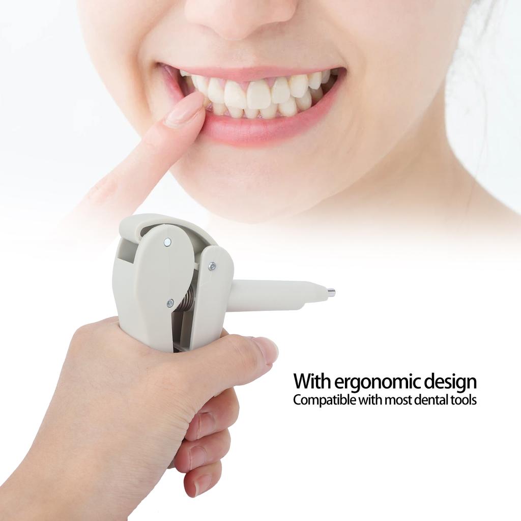 Dental Composite Gun Applicator Dental Unit Dose Composite Tip Dispenser for Dentists Mixing Dispensing