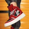 Brand Mens High-tops Sneakers Casual Basketball Sports Tennis Shoes Comfortable Running Shoes Outdoor Warm Plus Cotton Sneakers