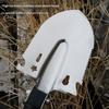 Military Shovel Multi-functional Portable Stainless Steel 1PC Outdoor Tool for Camping Hiking Survival Emergency Trips