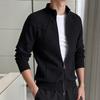 New Autumn Winter Men's Knitted Sweater High Quality Jacquard Raglan Style Versatile Jacket