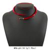 2025 Neue Tropföl Grün Rote Chilischote Anhänger Ohrringe Halskette für Damen Einfacher Gemüse Choker Halsband Design Sinn Schmucksets