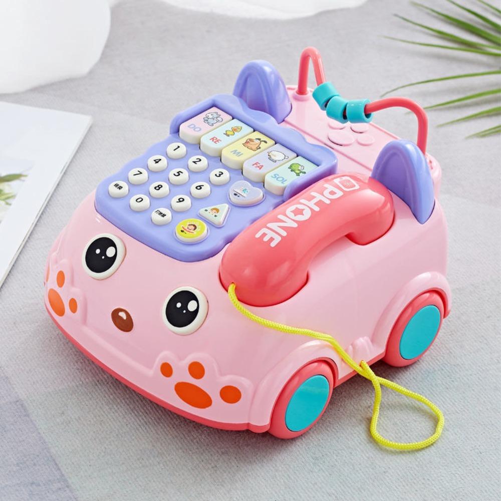

ABS Baby Phone Toy Music Voice Electronic Learning Machine Birthday Gifts Style A