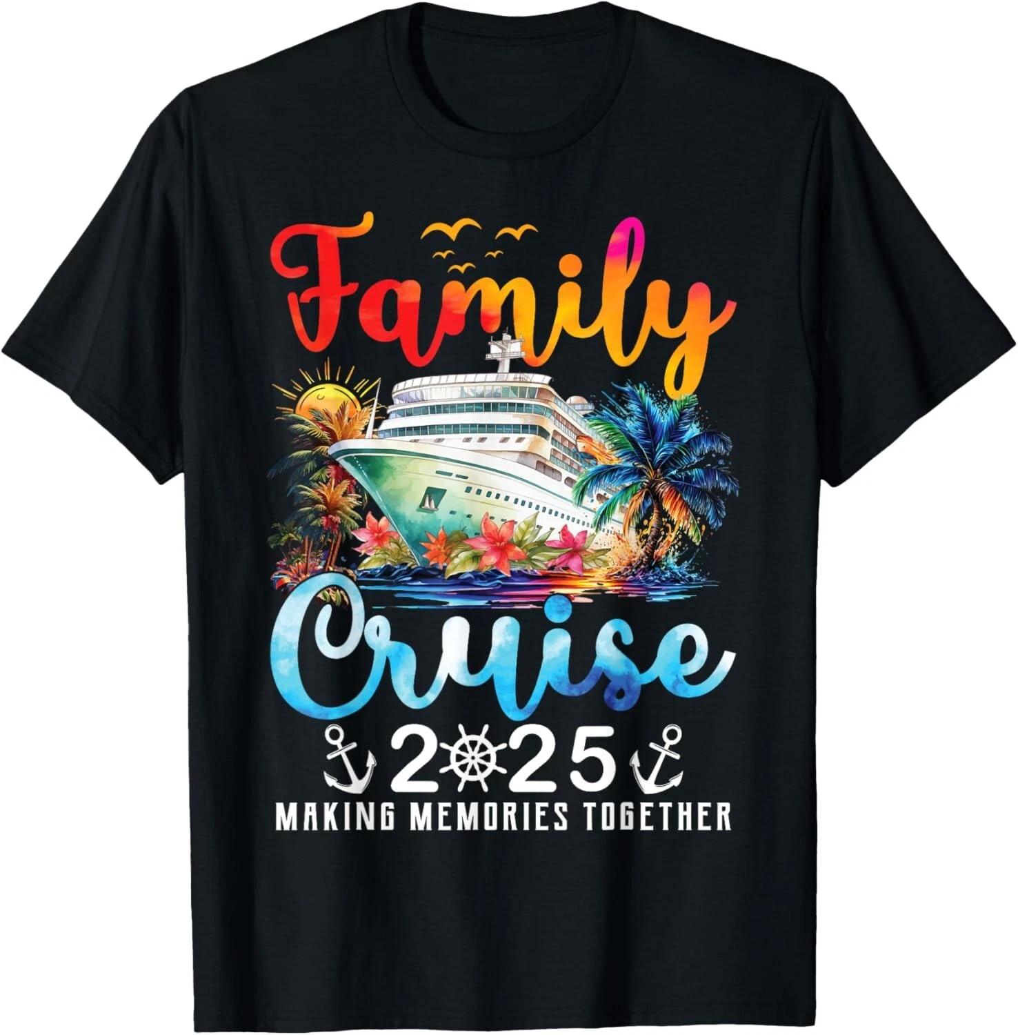 Family Cruise 2025 Vacation Trip Family Matching Cruise Ship Gift Unisex T-Shirt L