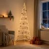 Metal Christmas Tree KUOPIO 210 cm Steel White