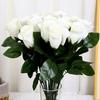 10 Heads Real Happy Flower Mini 10 Colors Valentine's Day Flowers Photography Photo Gift Crystal Grass Bouquet Home Decorative
