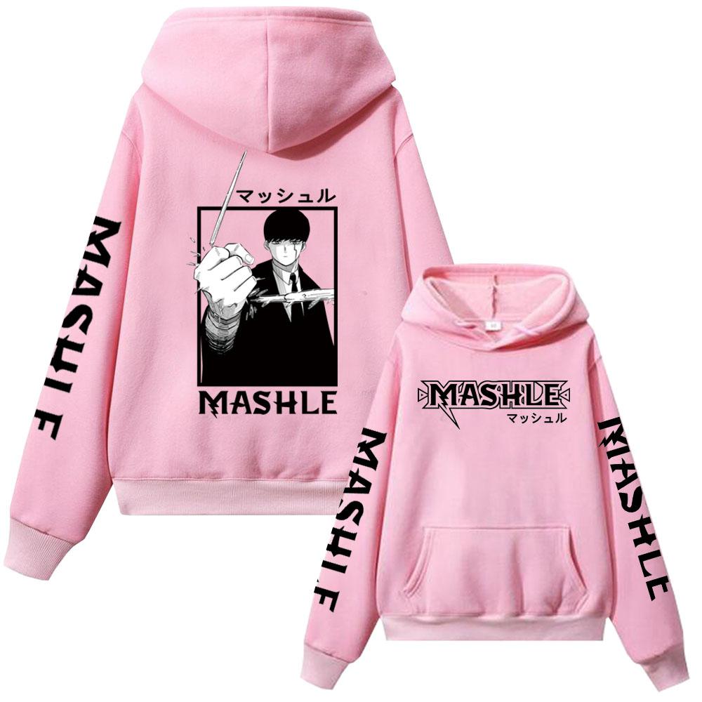 Anime Mashle Magic And Muscles Graphic Printed Hooded Men Women Hoodies Oversized Casual Sweatshirt Harajuku Unisex Streetwear