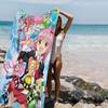 Shugo Chara Japan Anime Microfiber Printed Beach Towel Mountain Climbing Yoga Beach Swimming Running Absorbent Soft Towel