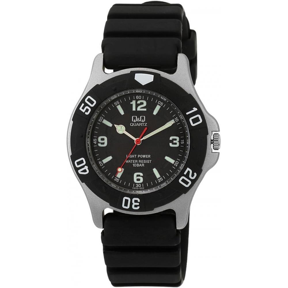 

Нет QQ [QQ] Часы Аналоговые Солнечные Водонепроницаемые Ремешок Из Уретана Черный Циферблат SolarMate Solar Mate H950j002 Мужские S Черные