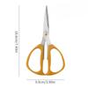 Plastic Handle K82 Scissors Multi-functional Kitchen Stainless Steel Chicken Bone Cutter Kitchen Household Strong Cutter