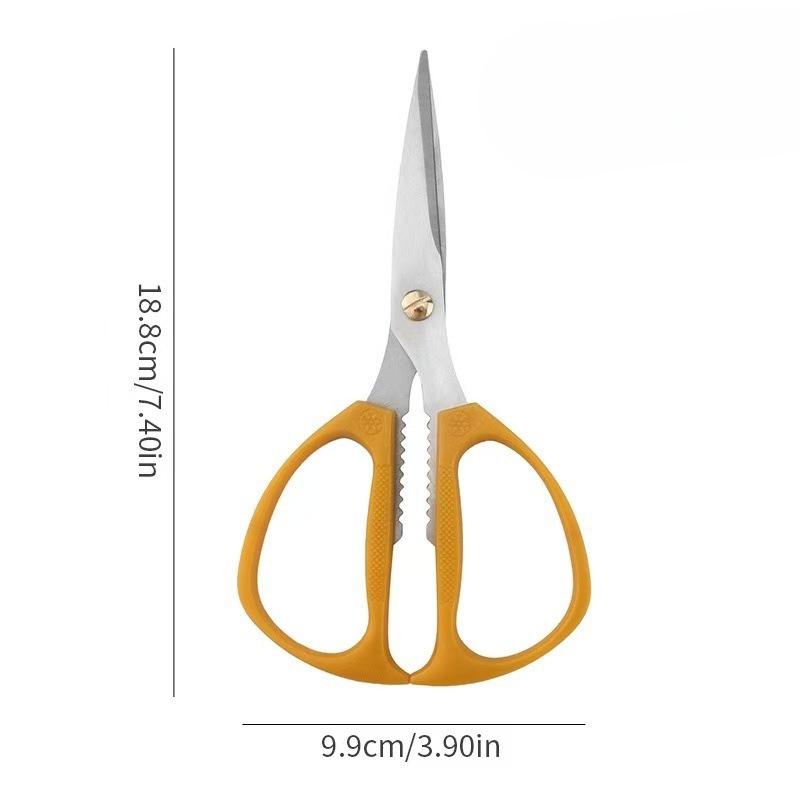 Plastic Handle K82 Scissors Multi-functional Kitchen Stainless Steel Chicken Bone Cutter Kitchen Household Strong Cutter