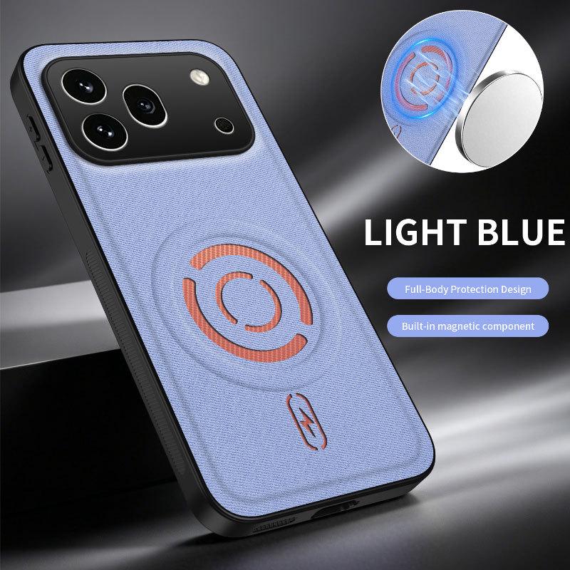 Honor 600Pro International Gewebte Textur Magnetischer Ring Anti-Drop Linsenhülle