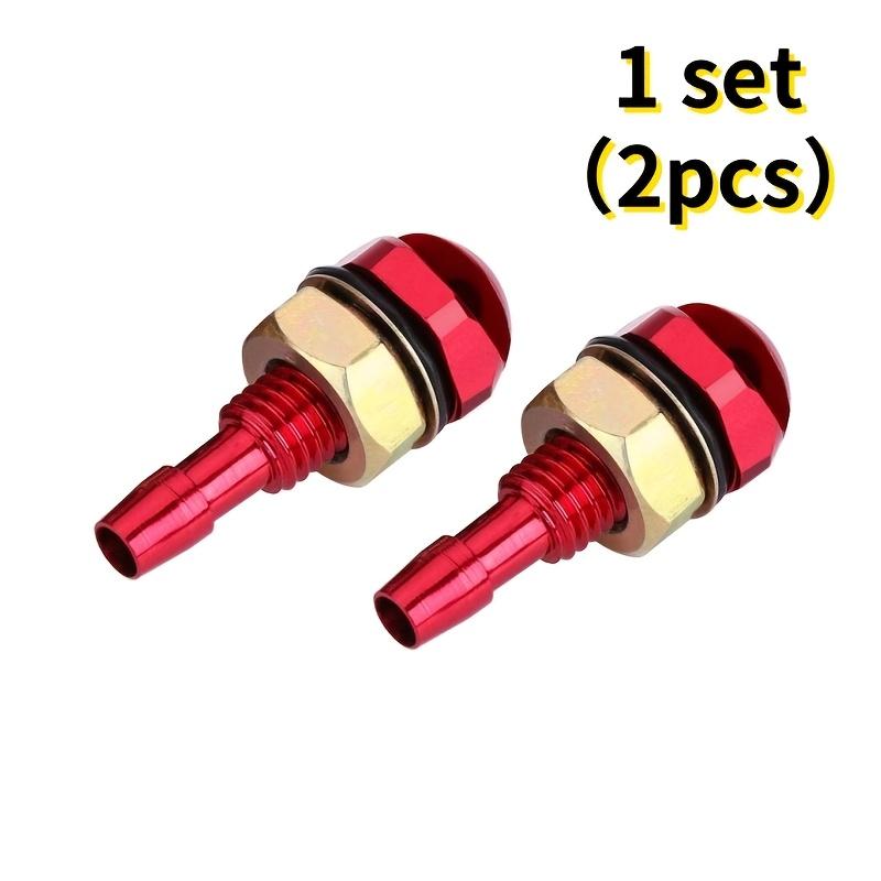 2pcs Universal Aluminum Alloy Wiper Spray Nozzle Car Auto Front Windshield Sprayer Washer Nozzles Kit
