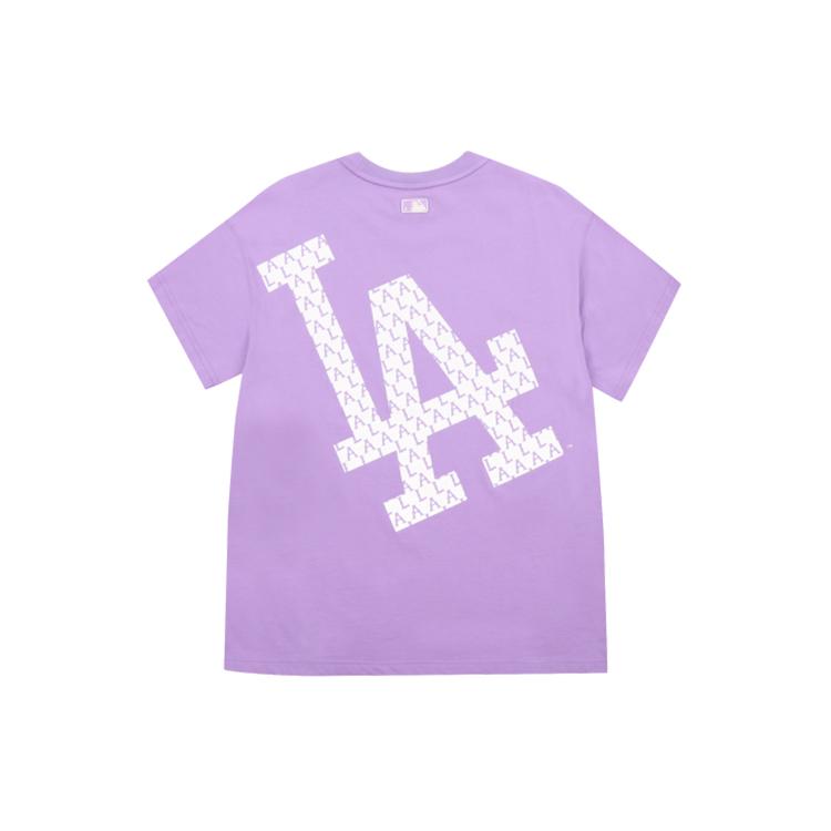 New MLB Los Angeles Dodgers T Shirts Unisex Purple 31TSM2131-07V