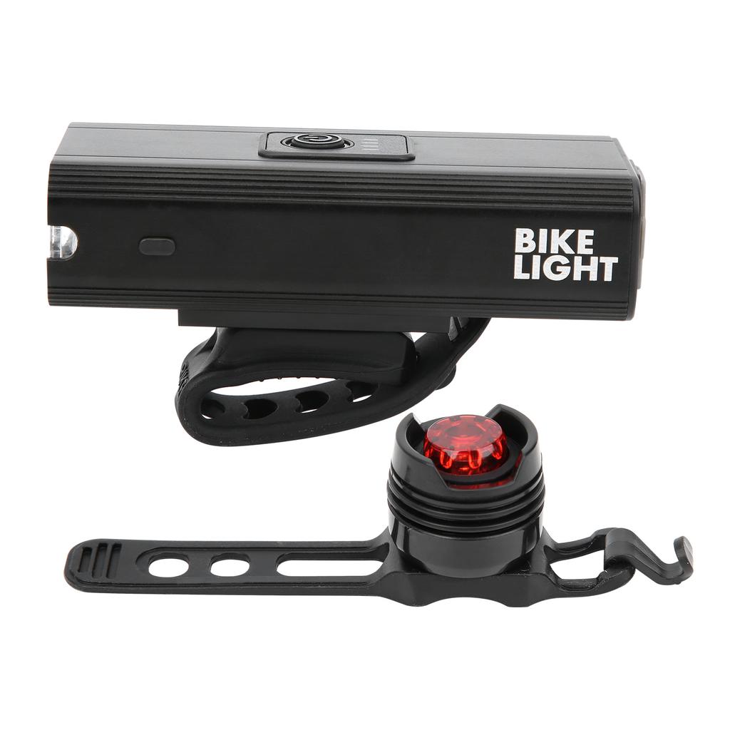 Fahrradlichter USB Wiederaufladbare Fahrradlichter Frontscheinwerfer Rücklicht Fahrradzubehör