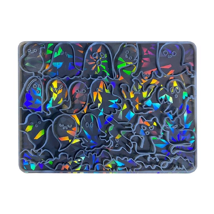 

Specter Bat Holographic Silicone Molds for DIY Pendant Necklace Jewelry Making чёрный