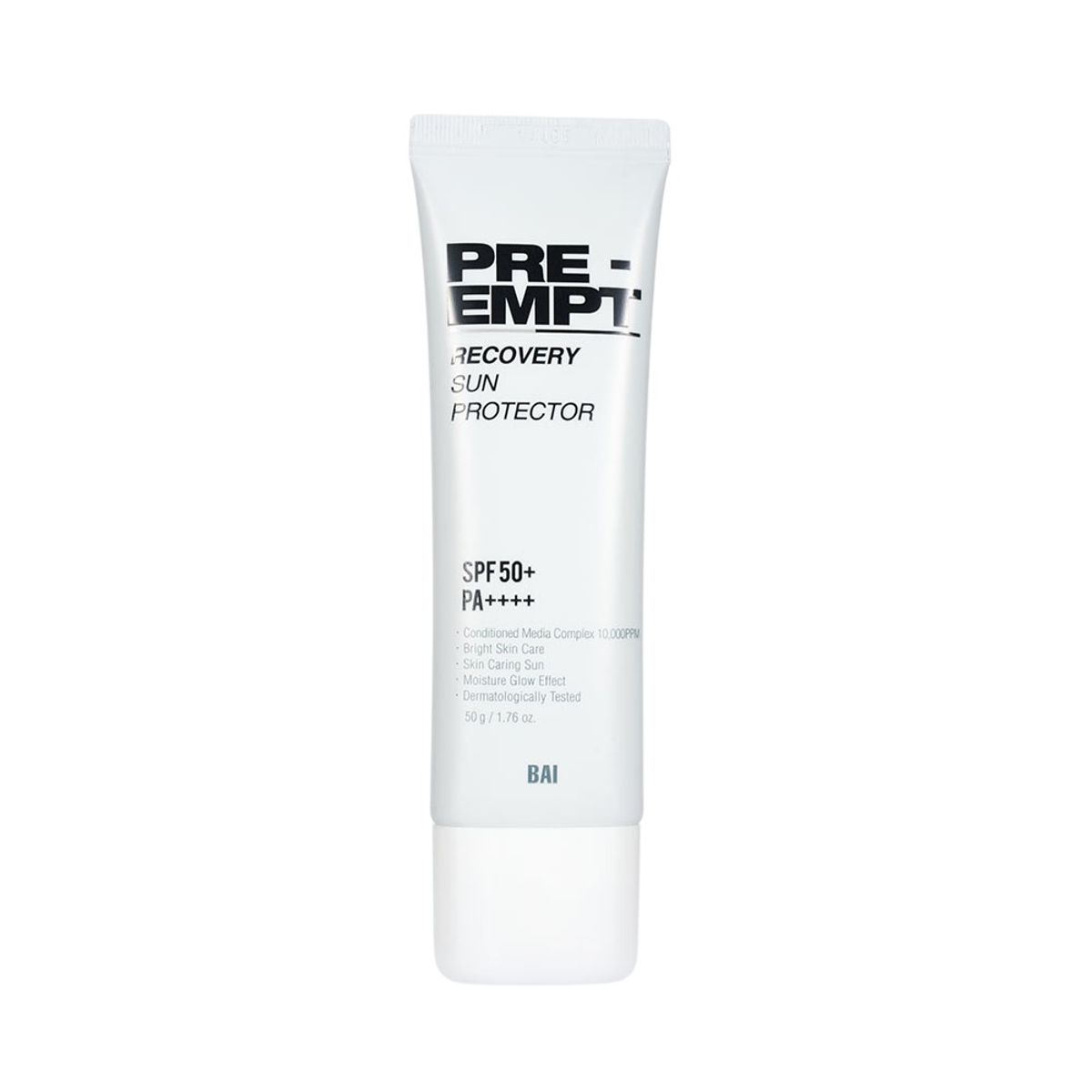 Pre-Empt Recovery Functional Hypoallergenic Organic Sunscreen Sun Protector SPF50+ PA++++