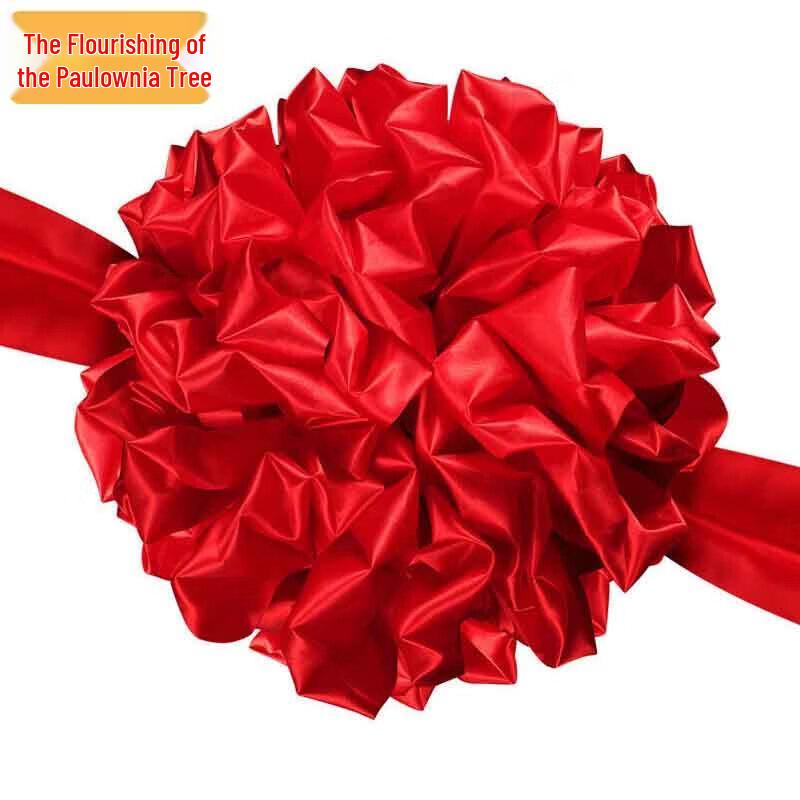 Decorative Red Flower Ball