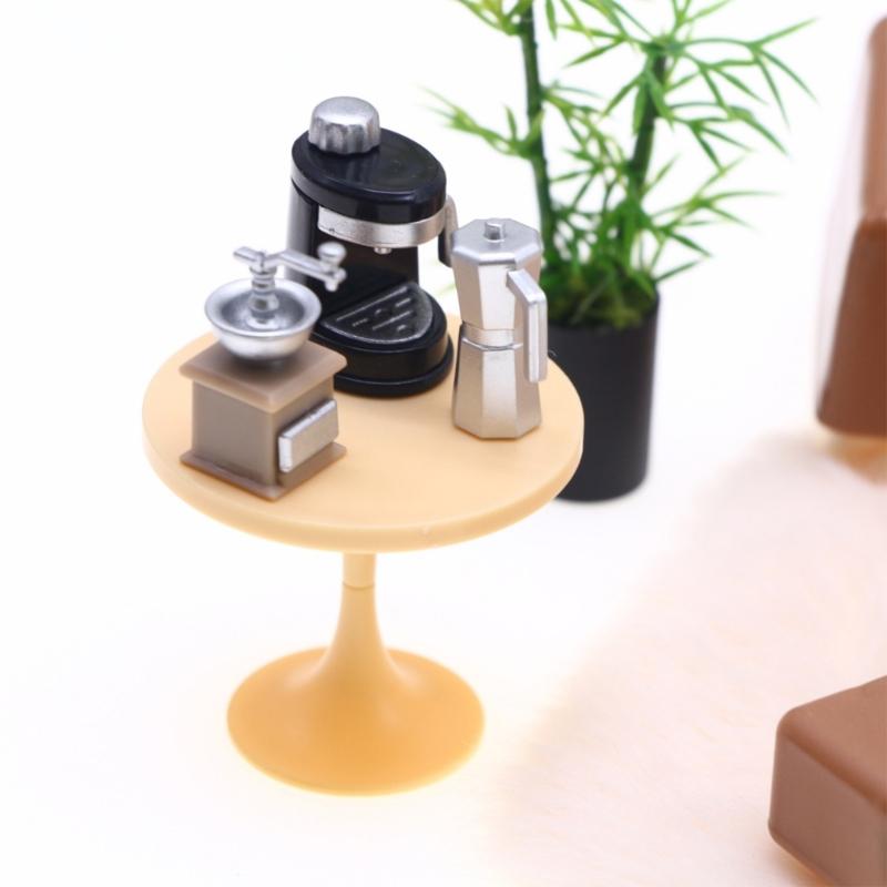 1/12 Scale Miniature Plastic Sofa For DollhouseS Living Room Photography Props And Model Displays