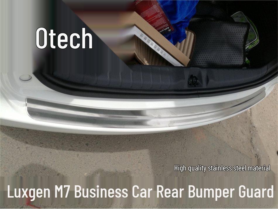 

Защита заднего бампера Outai для минивэнов Luxgen M7 & Big 7 - Накладка на педаль багажника из нержавеющей стали.