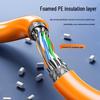 SAMZHE CAT7 Dual Shielded LSZH Pure Copper 10 Gigabit Ethernet Bulk Cable