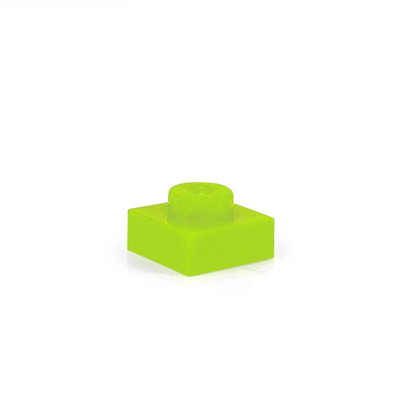 585Pcs1x1 Short 1-Hole Construction Bricks Traditional Base Partscompatible featuring Blocks Kids Playthings Assembly 100g 100g 1x1low brick