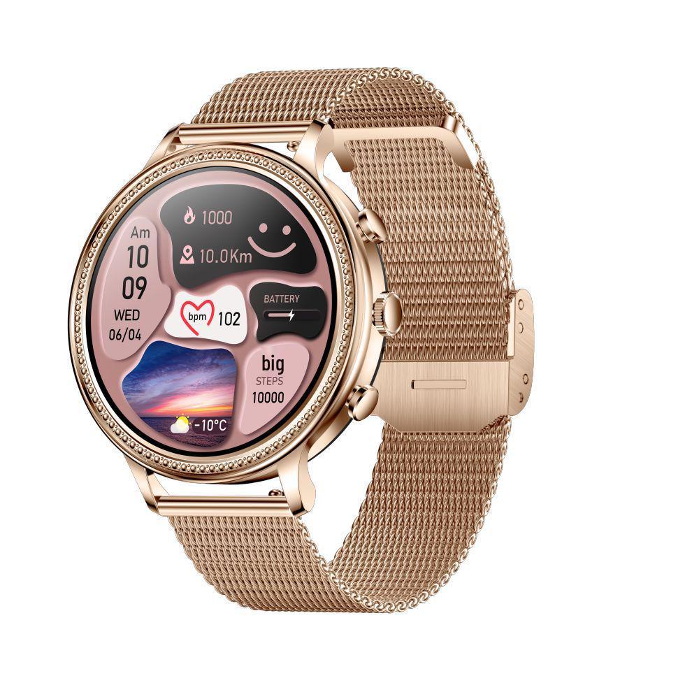 

Women s V60 Smartwatch: Bluetooth Calling, Heart Rate, Blood Oxygen, Sleep Monitoring, Outdoor Sports