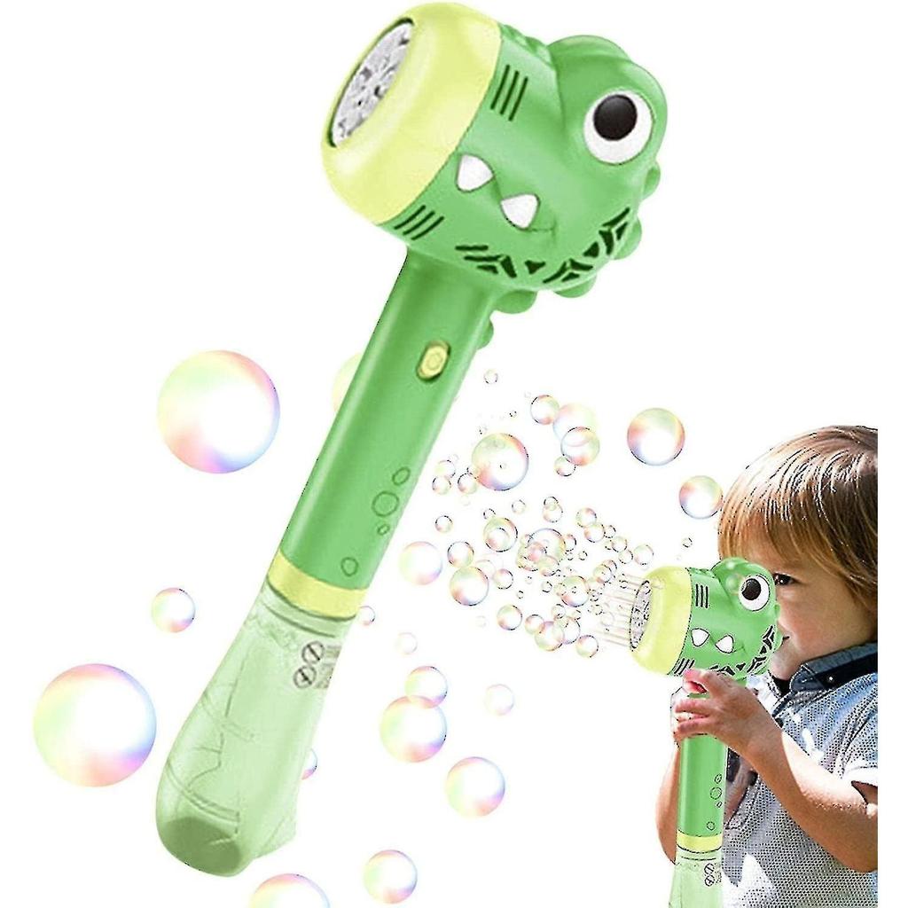 Seifenblasenmaschine Automatisches Seifenblasenspielzeug Elektrisches Tier Musik Leuchtende Seifenblasenstabmaschine Bubbl