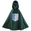 Adult Anime Attack On Titan Cosplay Costumes Green Cloak Shingeki No Kyojin Scouting Legion Anime Cosplay Green Cape Men Clothes