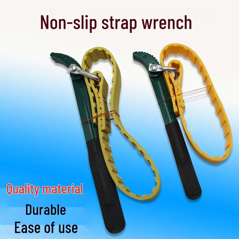 

Нескользящий масляный фильтр ременного типа, 8 дюймов и 12 дюймов Large Belt Wrench