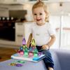 Magnetic Tiles Construction Set 42pcs Travel Toy for Kids Portable Travel MINI Magnetic Tiles Toy Magnetic Kit Montessori Toy Gift for 3+ Years Toddle