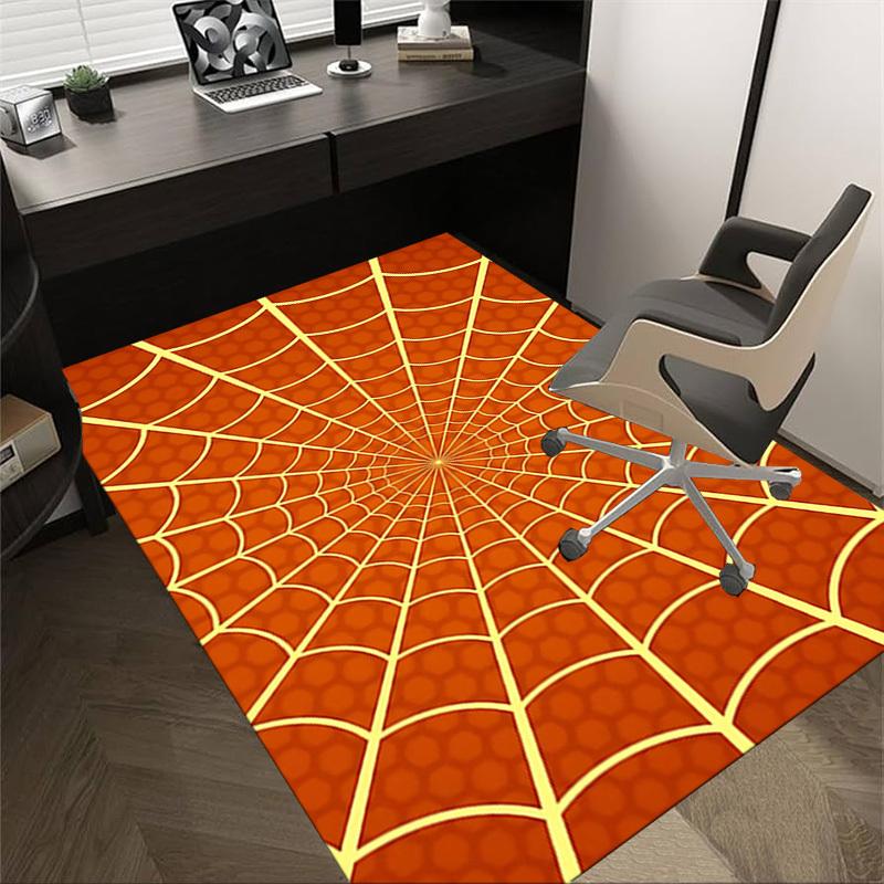 1PC spiderweb Extra Large Non Slip Floor carpet, Office, family, bedroom, Studio   Large Area Rug Indoor Rugs, , Vibrant Colors