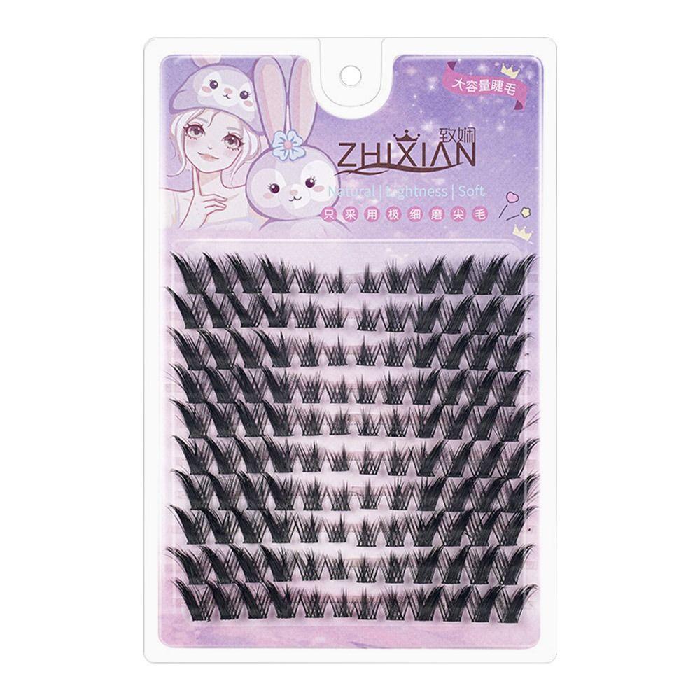 Eyelashes Extension Manga Lashes Glue Free 3D False Eyelashes Fashion Cat Elf Eyelashes  Men