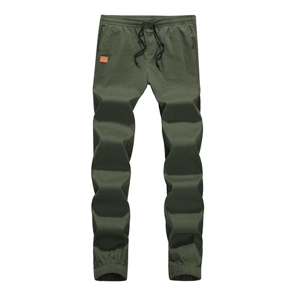 Men's Sports Casual Jogging Trousers Lightweight Hiking Work Pants Outdoor Pant