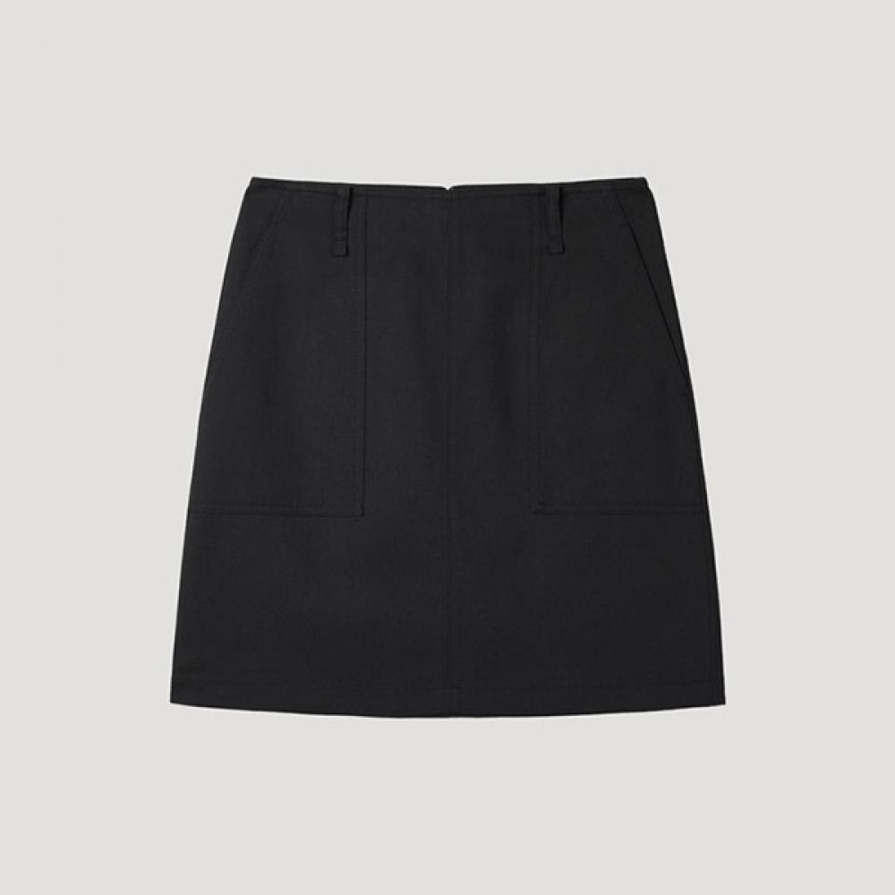 

[She S miSS] Big Pocket Mini Skirt SwwSkp22030 Bk blacks/44