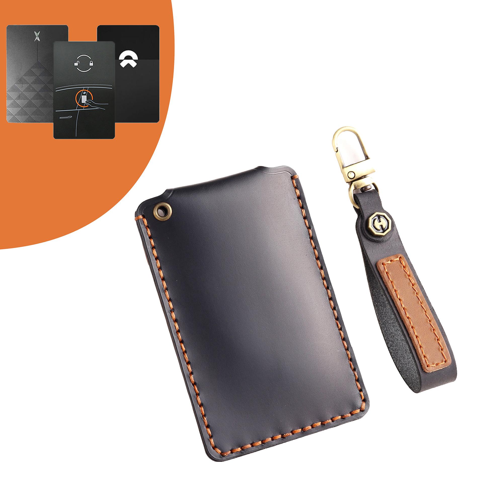 

Применимо к Tesla BYD Xiaopeng p7 Q Jie m5 NIO es6 Extreme Krypton Автомобильный набор ключей-карт высокого класса чёрный