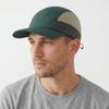 Retro 5-panel Quick-drying Baseball Cap Soft Brim Plaid Running Caps Breathable Peaked Cap  Men
