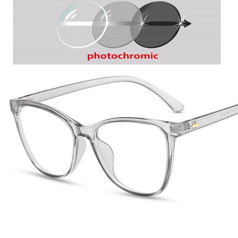 Rice Nail Frame Anti Blue Light Cat Eye Prescription Glasses For The Nearsighted  Optical Spectacles 0 -0.5 -0.75 To -6.0