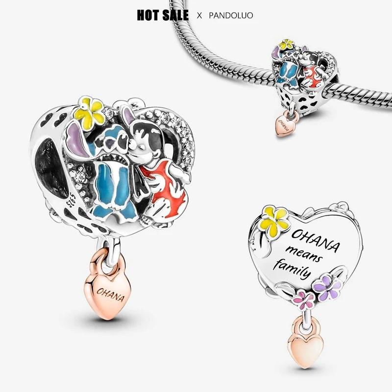 New In Charm  Cheshire Cat Charm Beads Suitable For Original Women Stitch Bracelet Necklace Pendant Jewelry Holiday Gifts