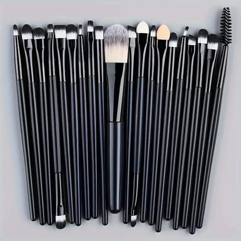Set Pennelli Trucco Premium Sintetici Kabuki Fondotinta Correttori Cipria Fard Miscelazione Viso Occhi Set Pennelli