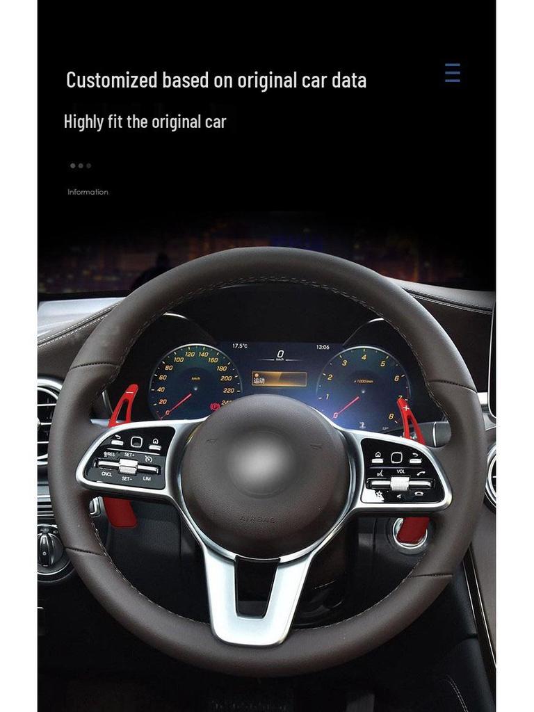 Mercedes-Benz Clase C W205 A B GLK GLE CLS CLA Levas de Cambio para Volante Modificaciones Interiores