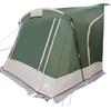 VidaXL Camping Tent with Canopy 285x255x245 Cm Green-black Polyester