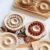 1pcs/lot Wooden Beading Design Board Suitable Bracelet Display Stand For Jewelry Making Necklaces Crafts Tray Practical Display