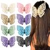 Large Butterfly Claw Clips For Women Girls Geometric Hair Claw Back Head Grab Clips Barrettes Fashion Hair Accessories