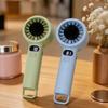USB Rechargeable Electric Hand Fan with LED Display Highspeed Cooling Fan  Outdoor Travel