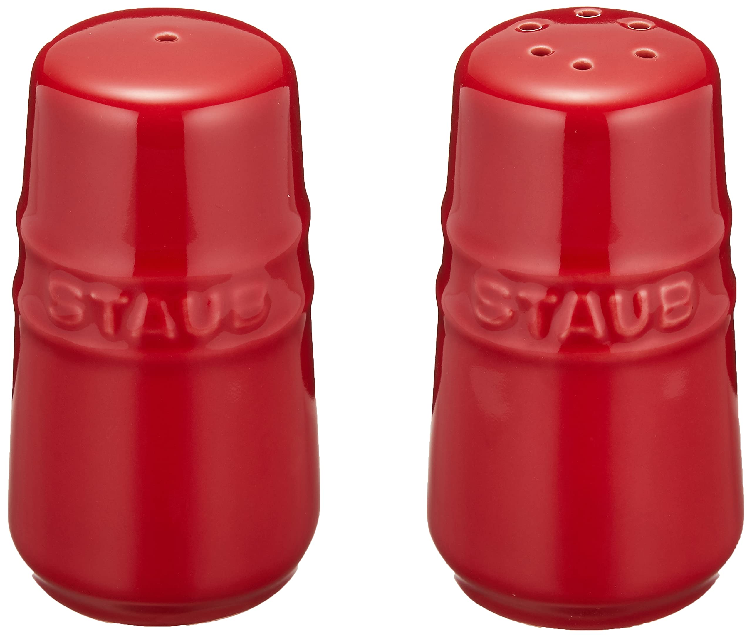 

Staub Salt Pepper Salt and Pepper Japanese & Shaker, Cherry, [Official Product] 40511-808 вишня