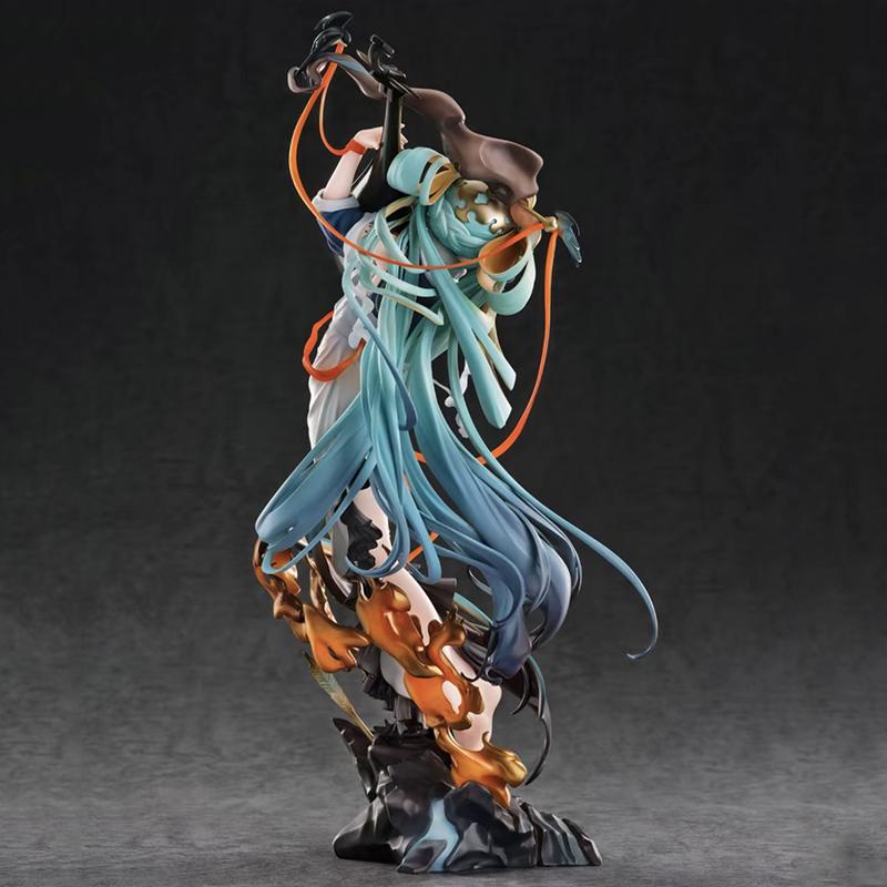 1/8 PVC Long Hair Hatsune House Of Flying Daggers Anime Peripherals Desk Setup Ornament Anime Girl Trendy Toy Model Boy'S Gift