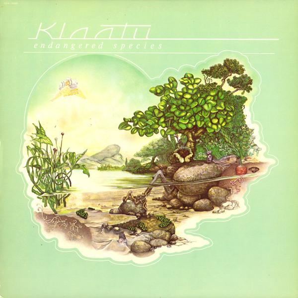 

LP Record KLAATU - Endangered Species SBA16060 Daffodil Record 1980 Canada Rock Used